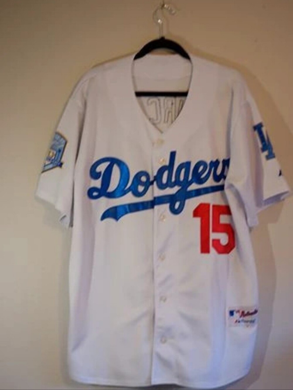 Majestic Authentic Rafael Furcal Los Angeles Dodgers 2008 50th Anniversary